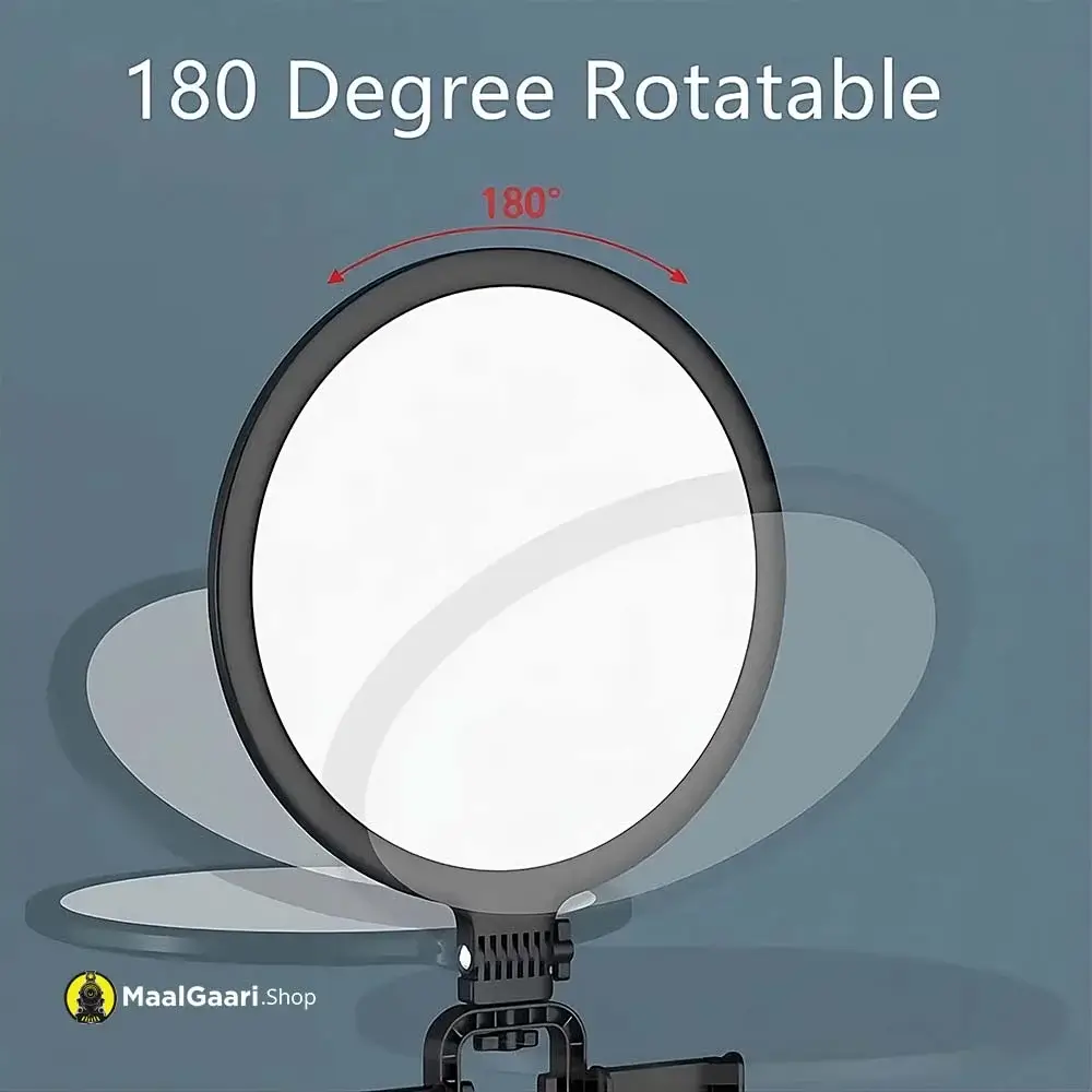 180 Degree Rotatable NP33 LED Ring Light - MaalGaari.Shop