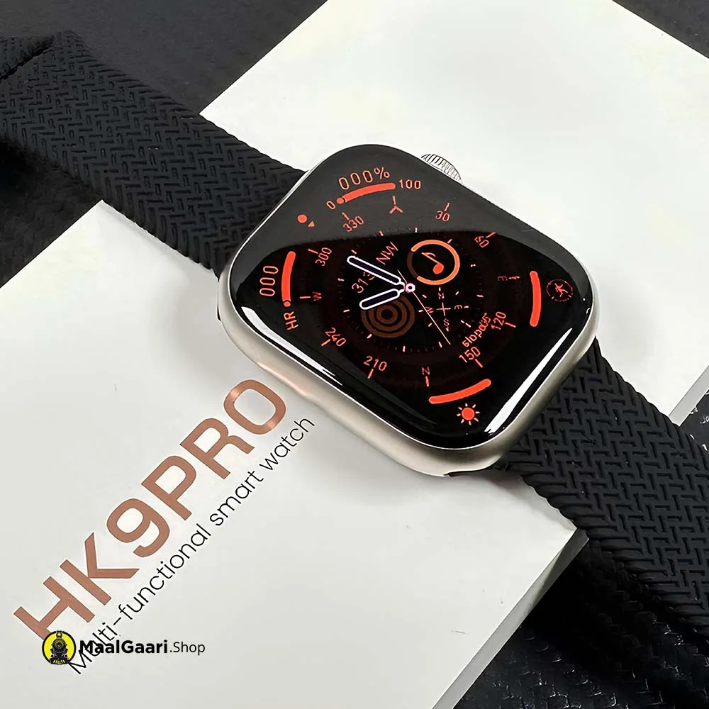 Simple Style Multifunctional Smart Watch HK9 Pro
