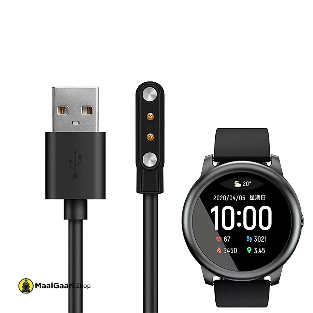 For LS02 Charging Haylou Original USB Charging Cable Charger For Smartwatch - MaalGaari.Shop