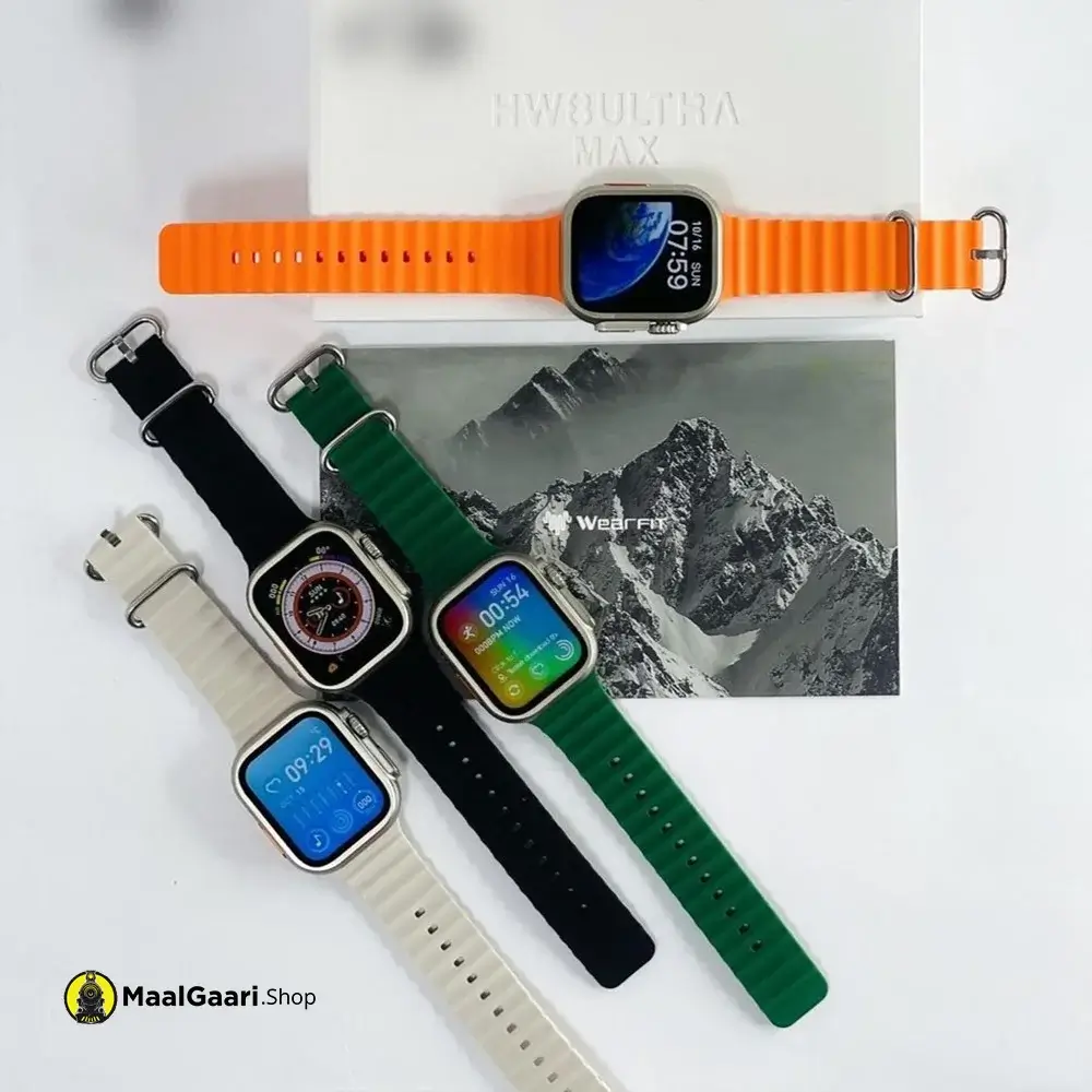 HW8 Ultra Series 8 Smartwatch With NFC - MaalGaari Shop