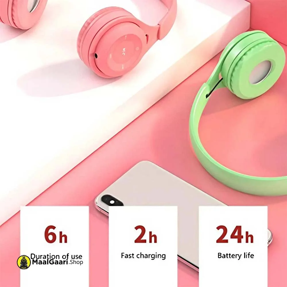 KT 49 Headphones Long Battery - MaalGaari.Shop