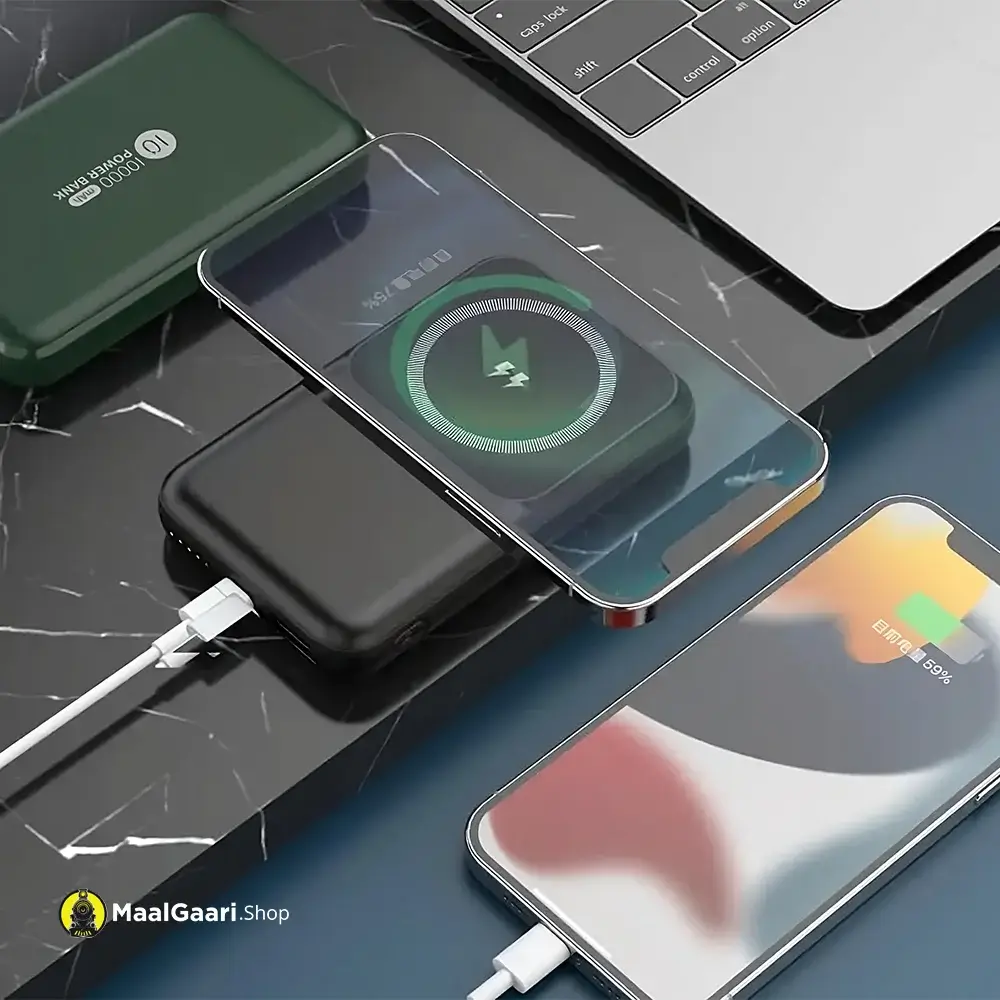 OCTOPUS Wireless Power Bank 10000 - Power Delivery