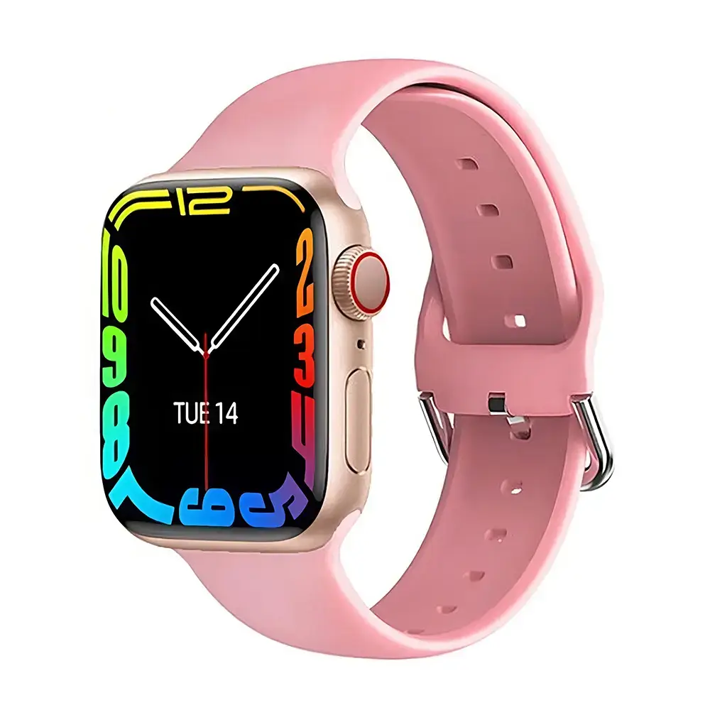 S18 Pro Smartwatch Rose Gold Pink Color - Maalgaari.shop