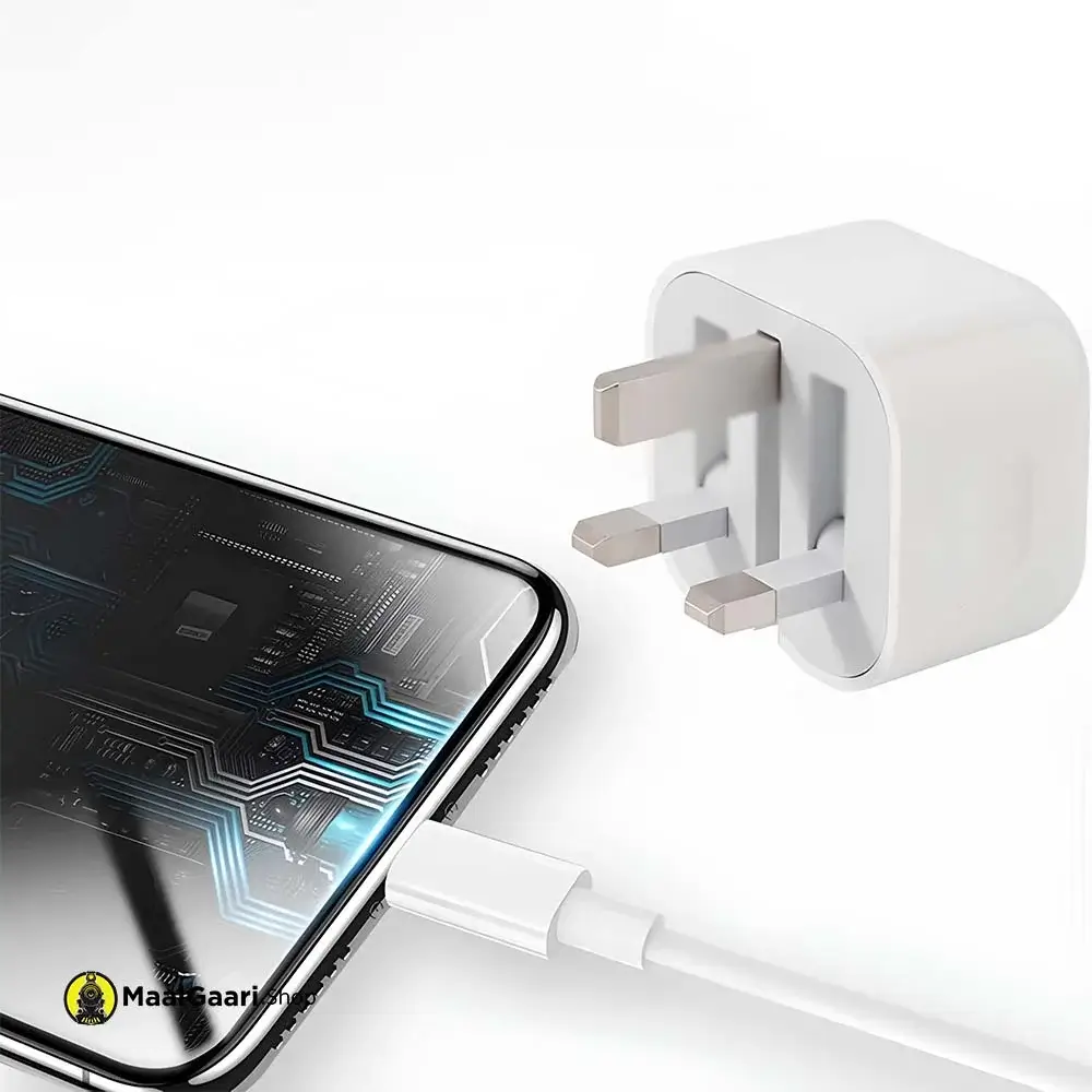 Latest Technology Official Apple 20w Usb C Power 3 Pin Uk Adapter - MaalGaari.Shop