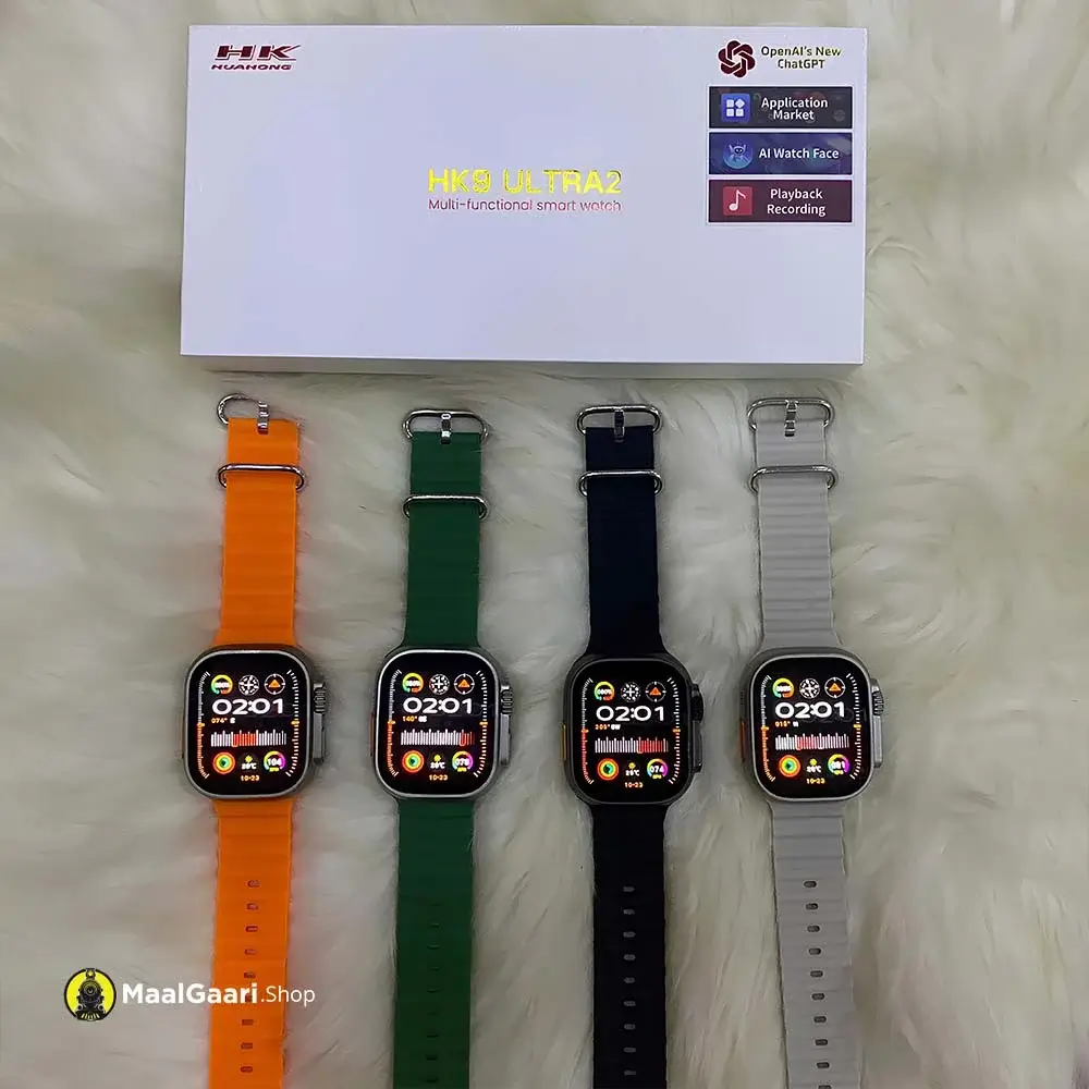 HK9 Ultra 2 SmartWatch vs Original Apple Watch Ultra 2 - SENSORS