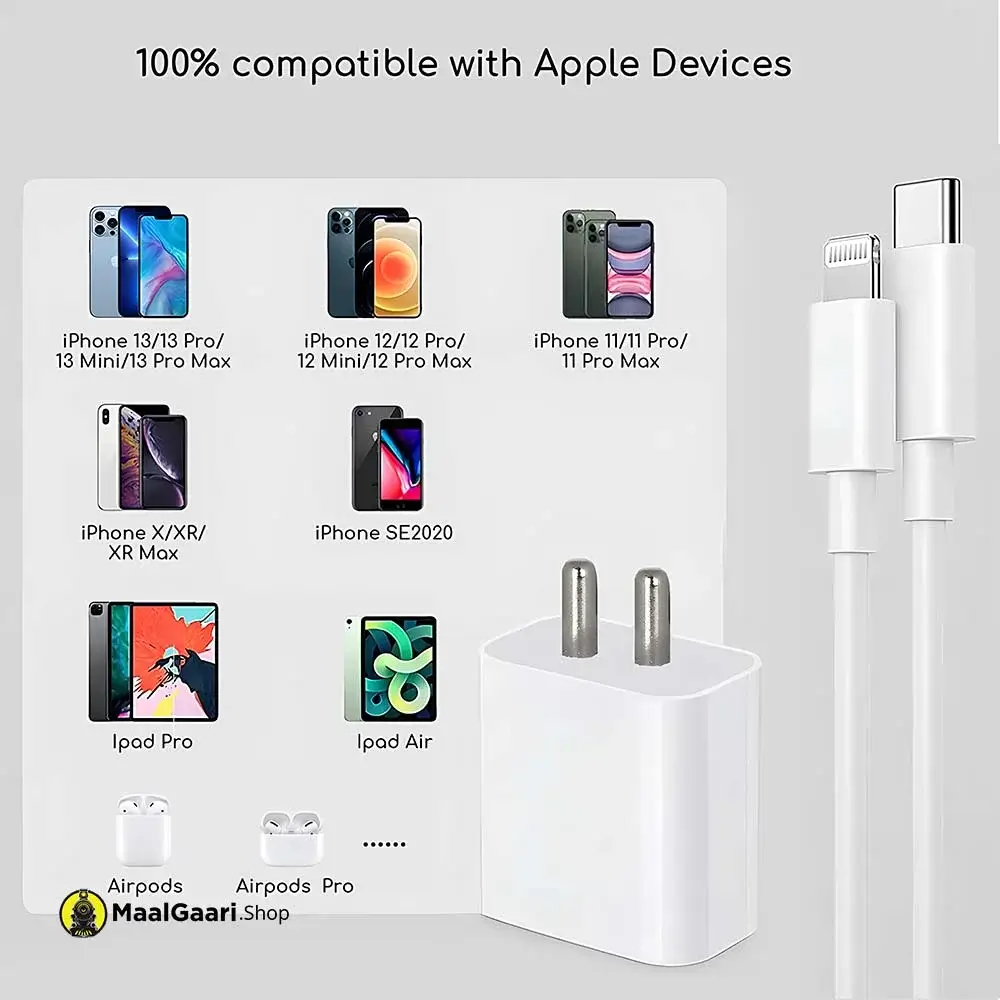 Universal Capability Official Apple 20W Usb C Power Adapter - Maalgaari.shop