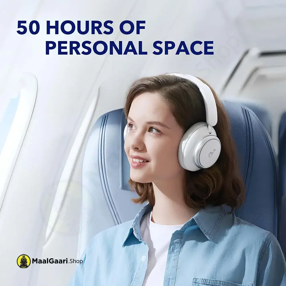50 Hours Of Personal Space Anker A3040 Q45 Headphones - MaalGaari.Shop