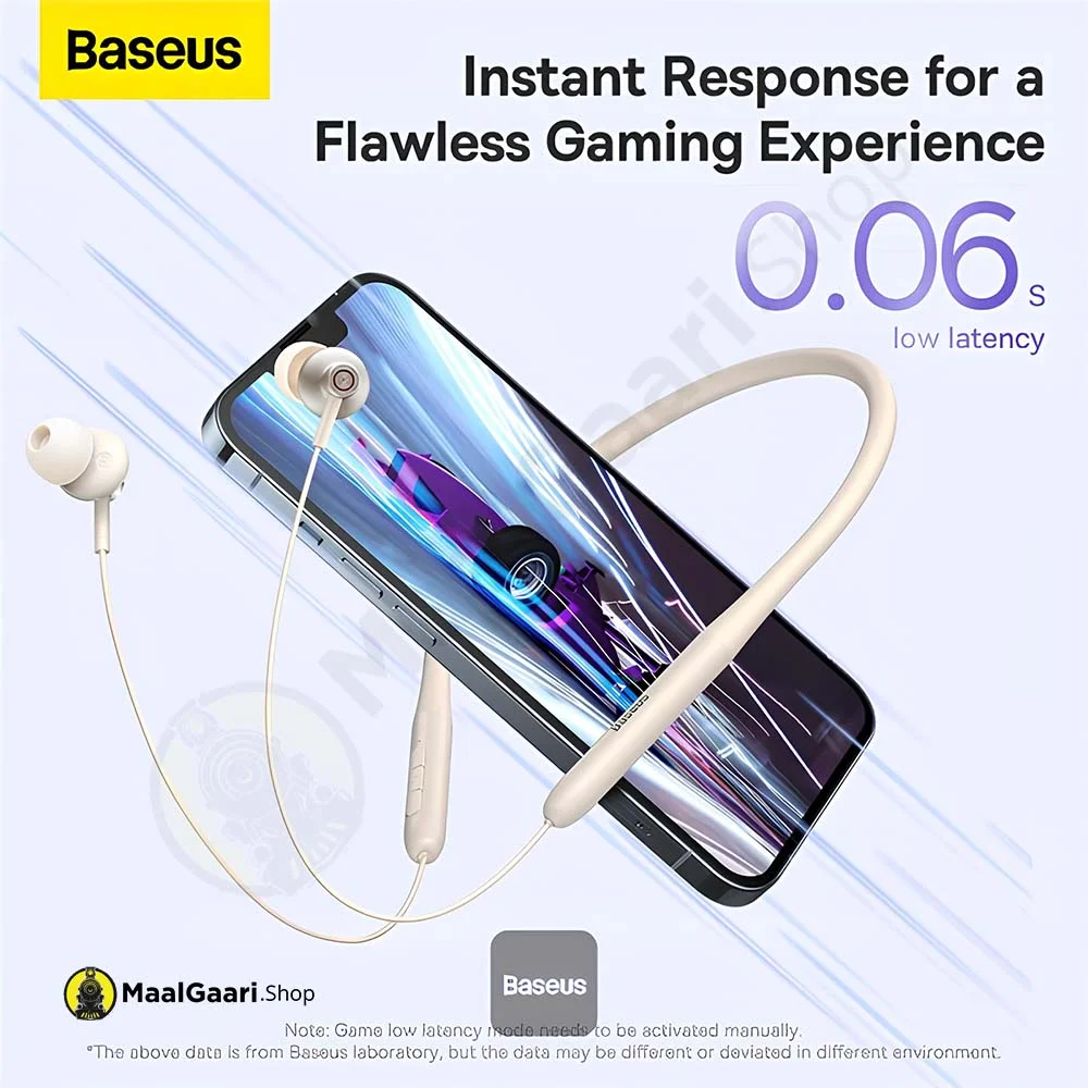 Flawless Gaming Baseus Bowie P1X Neckband Earphones - Maalgaari.shop