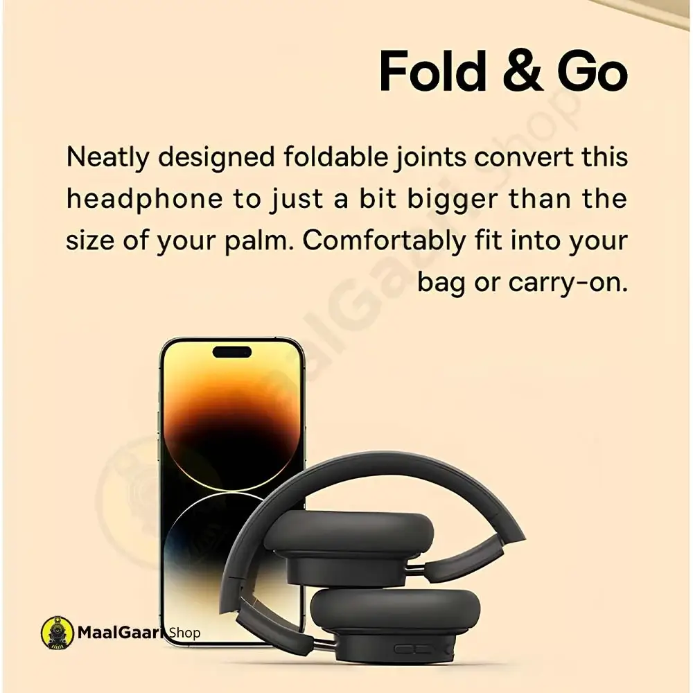 Foldable Baseus Bowie D05 Wireless Headphone - MaalGaari.Shop