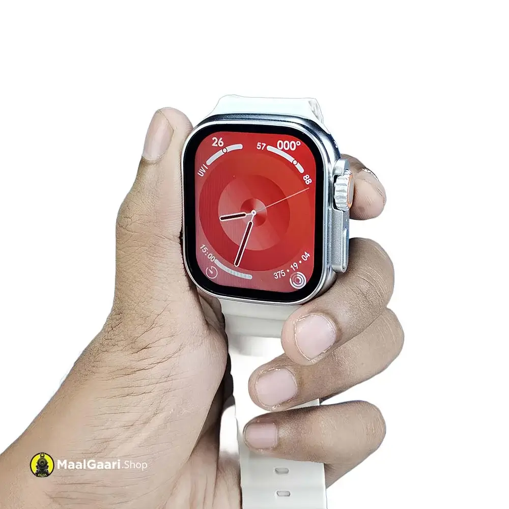 Stainless Steel Kw900 Ultra Watch Wireless Charging, Bluetooth Watch, Series 9 Watch - MaalGaari.Shop