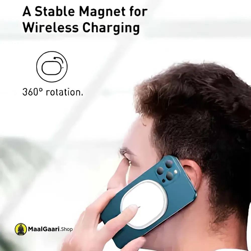 Strong Magnet Baseus Magnetic Wireless Qi Charger 15W Wxqj 01 - Maalgaari.shop