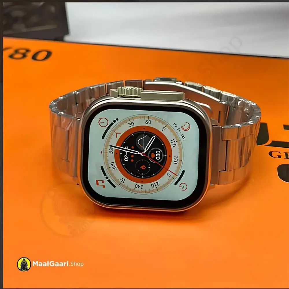 Big Display Screen Y80 Ultra Smart Watch - MaalGaari.Shop
