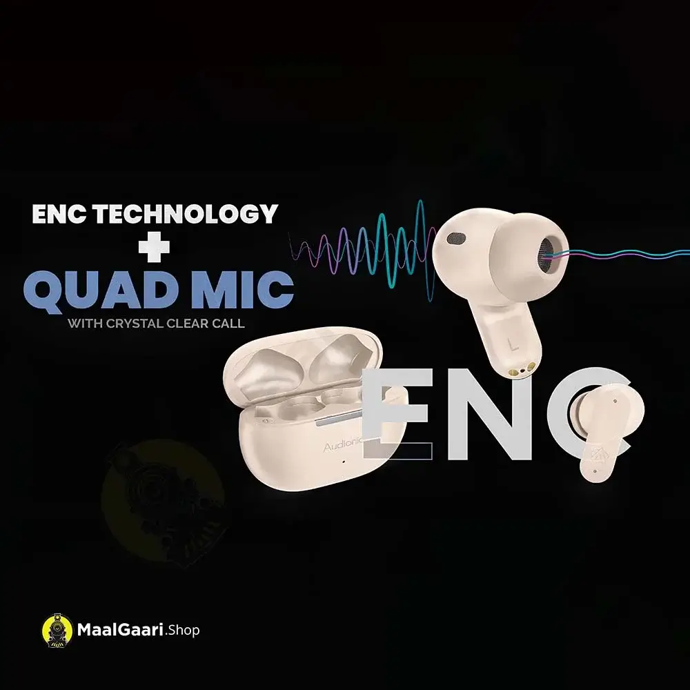 Enc Audionic 435 Earbuds - MaalGaari.Shop