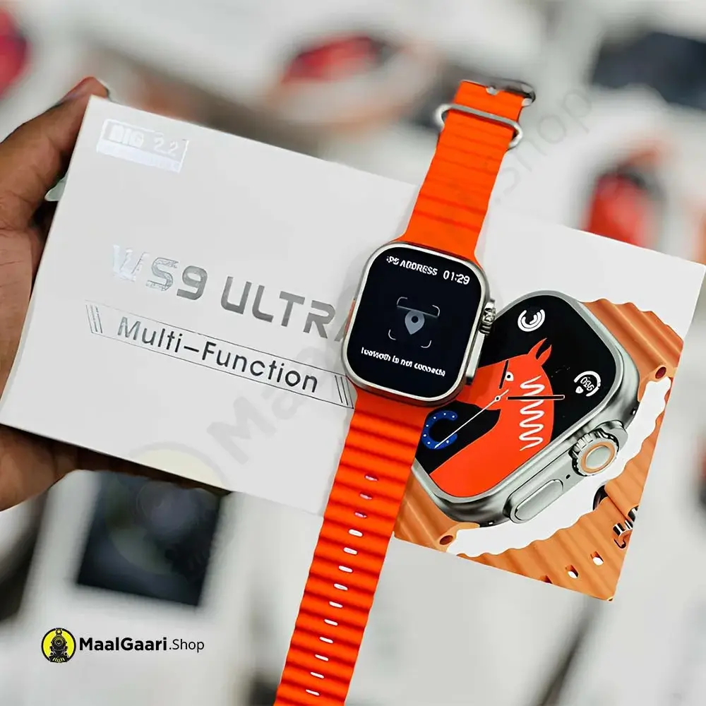 Gps Tracker Ws9 Ultra Smart Watch - MaalGaari.Shop