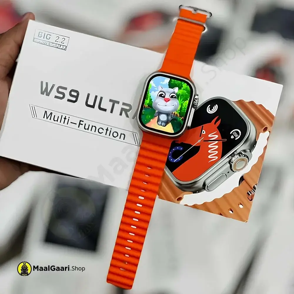 Hd Display Ws9 Ultra Smart Watch - MaalGaari.Shop