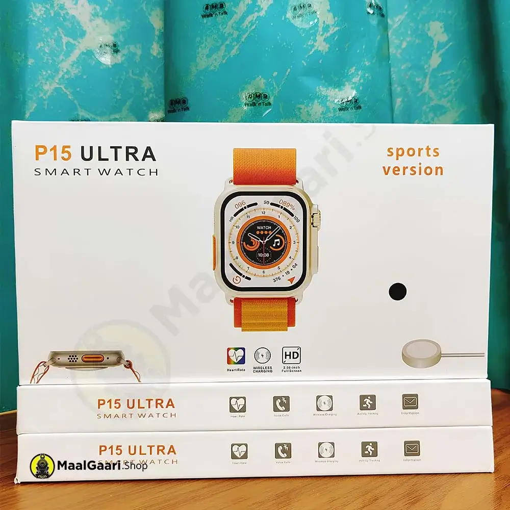 High Quality Packing P15 Ultra Smart Watch - MaalGaari.Shop