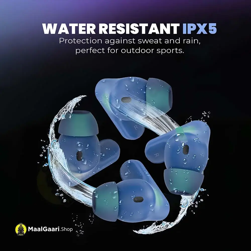 Ipx5 Water Resistant Audionic 435 Earbuds - MaalGaari.Shop