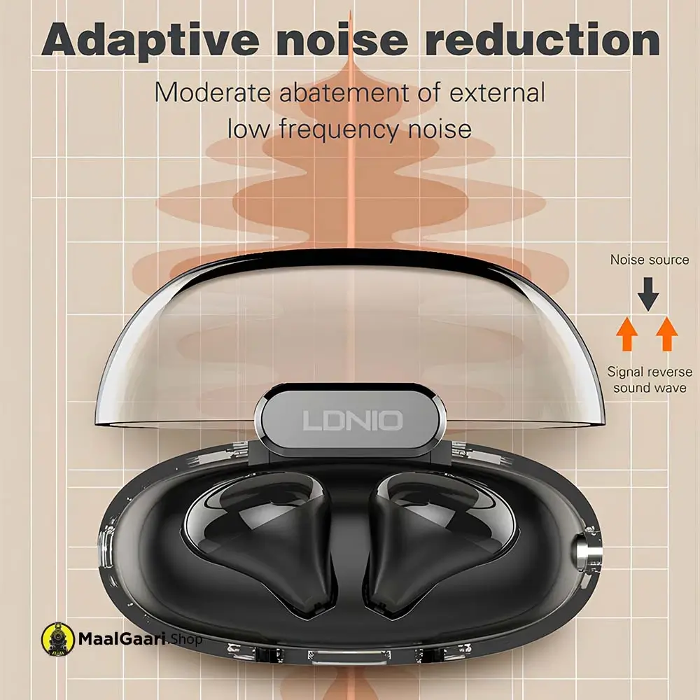 Noise Reduction Ldnio T03 Wireless Earphone True Blue Tooth Gaming Headset - Maalgaari.shop