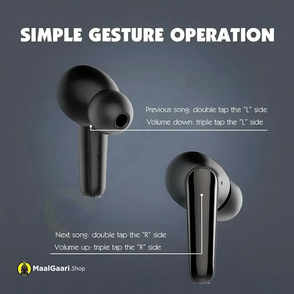 Simple Gesture Operation Ldnio T02 True Wireless Earbuds - Maalgaari.shop