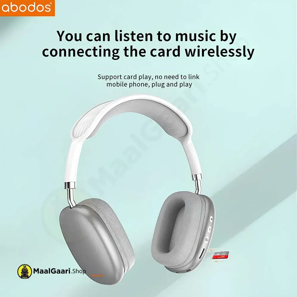 Tf Card Support Abodos As Wh26 Headphones - MaalGaari.Shop