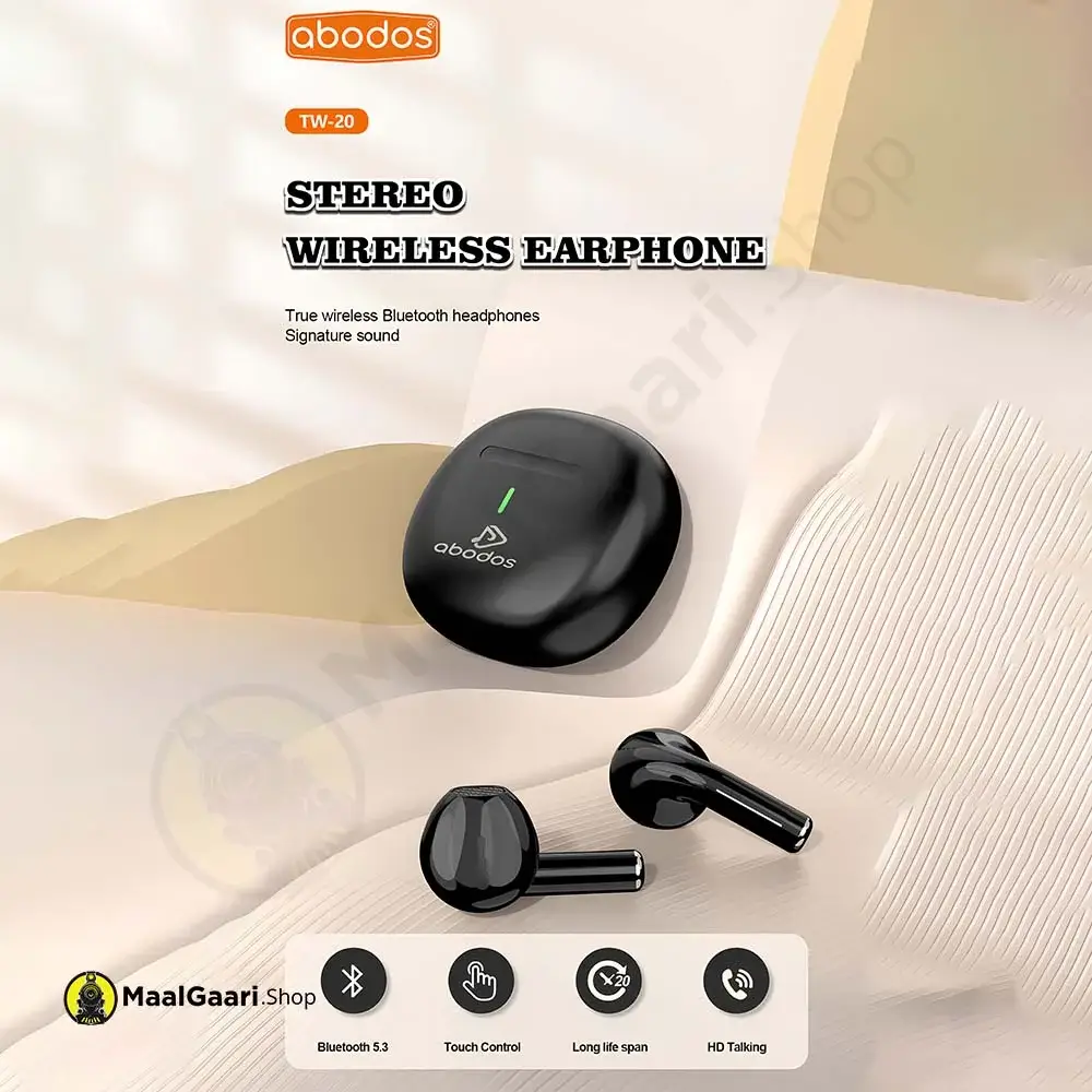 True Wireless Abodos Tw20 True Wireless Earbuds - Maalgaari.shop