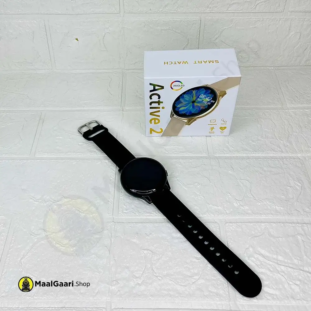 What's Inside Box Active 2 Smart Watch - MaalGaari.Shop
