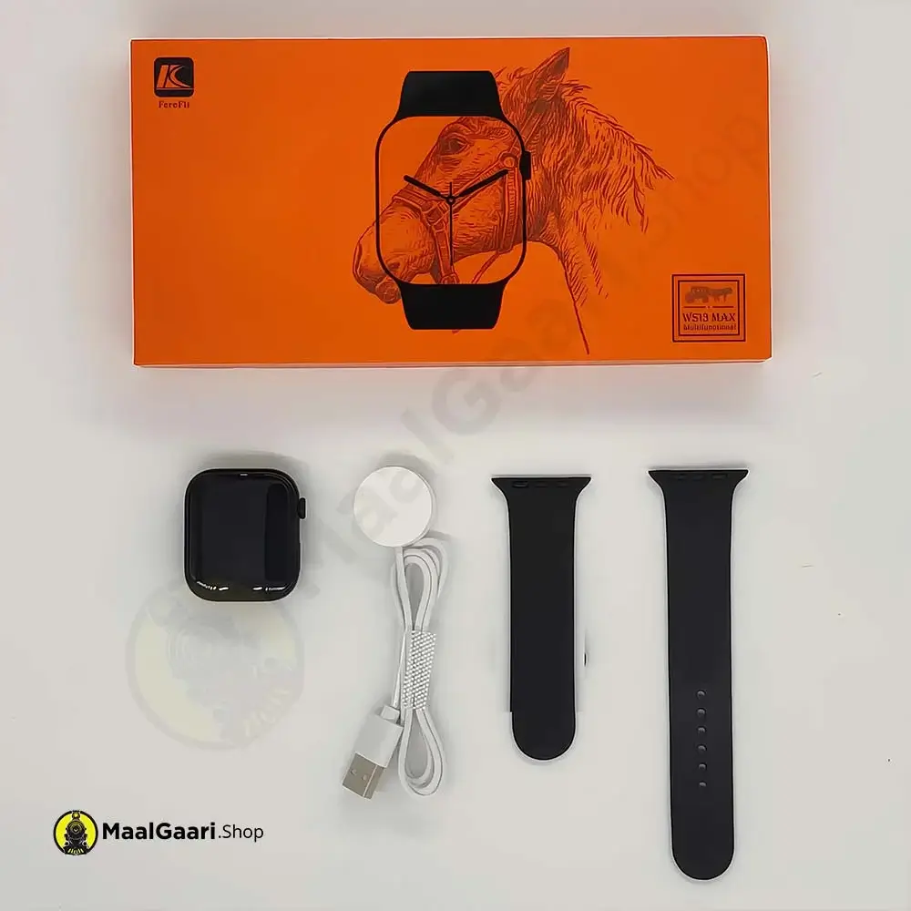 What's Inside Box Ws13 Max Smart Watch - MaalGaari.Shop