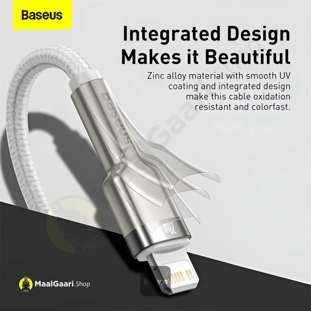 Beautilful Design Baseus Cafule Series Metal Type C To Iphone Pd 20W Charging Cable - Maalgaari.shop