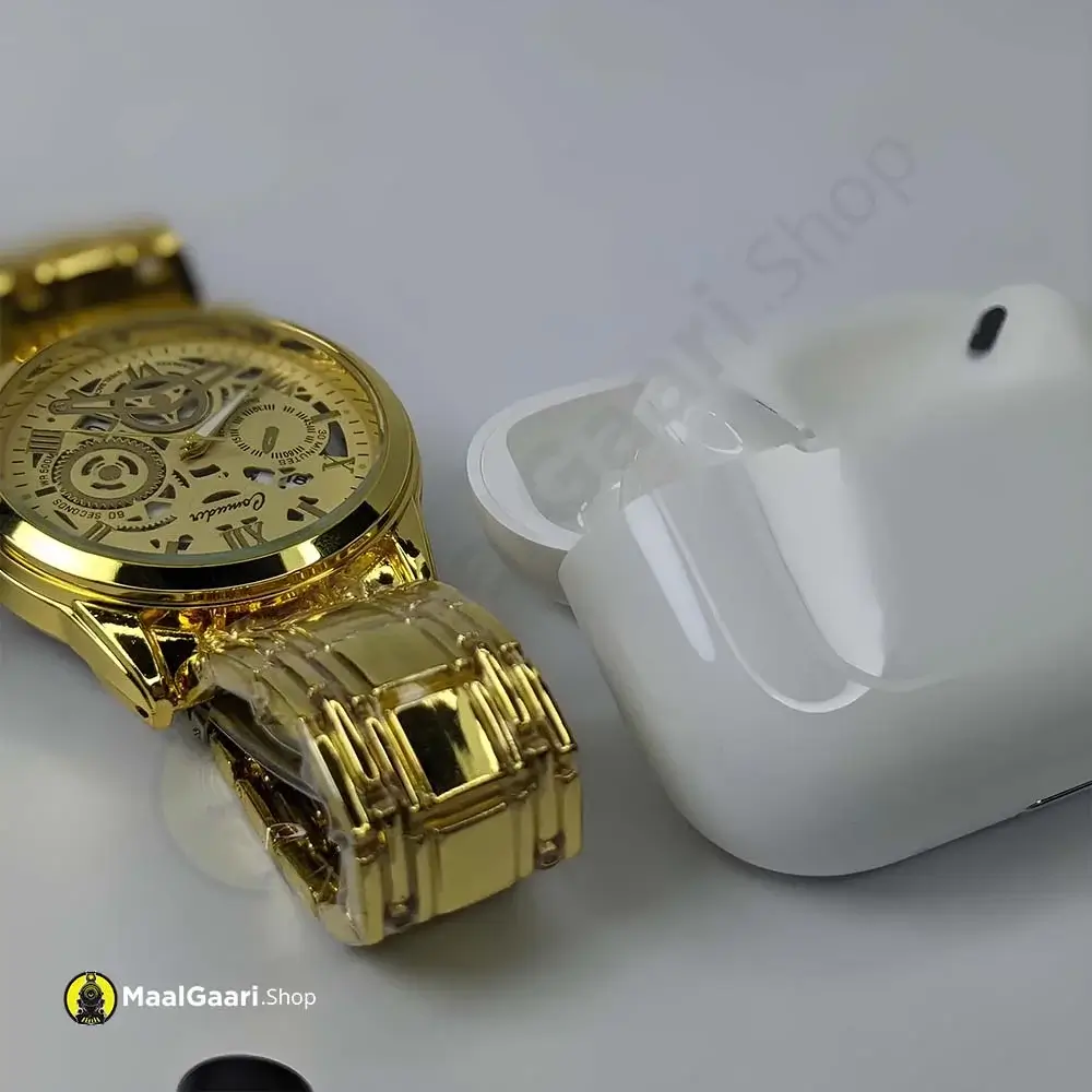 Watch With Airpods Tk800 Ultra Smart Watch - MaalGaari.Shop