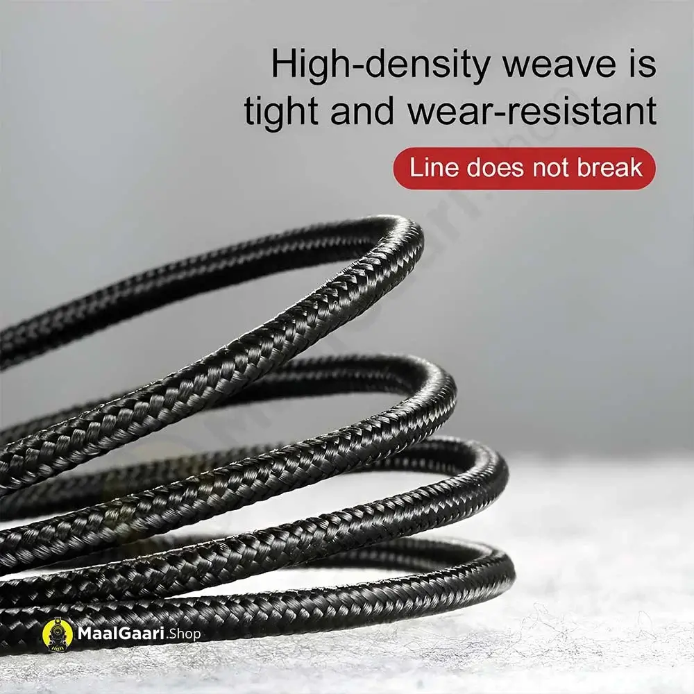 Wear Resistant Baseus Cafule Usb To Type C 3A Cable 1 Meter - Maalgaari.shop