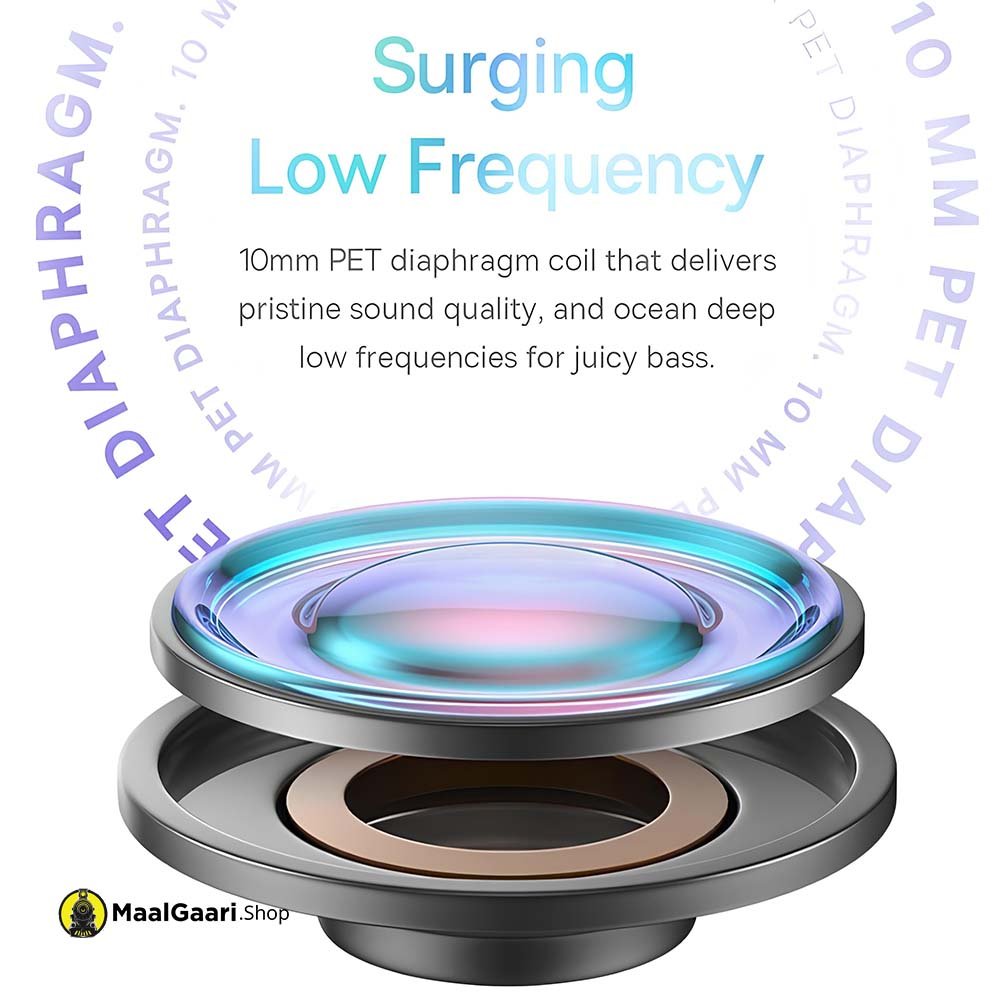 Low Frequency Baseus Bowie P1X In Ear Neckband Wireless Earphones Black - Maalgaari.shop