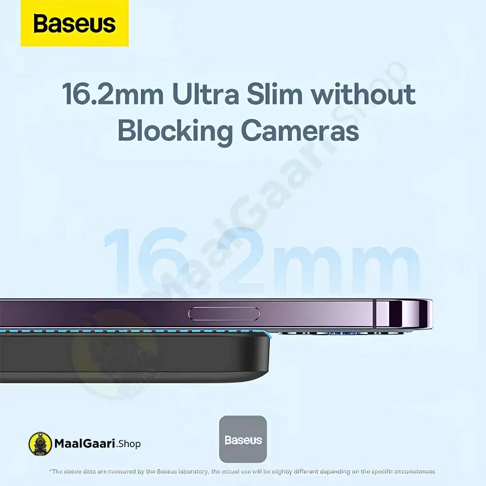 Slim And Portable Baseus Magentic Mini Wireless 6000Mah Power Bank 20 Watts - Maalgaari.shop