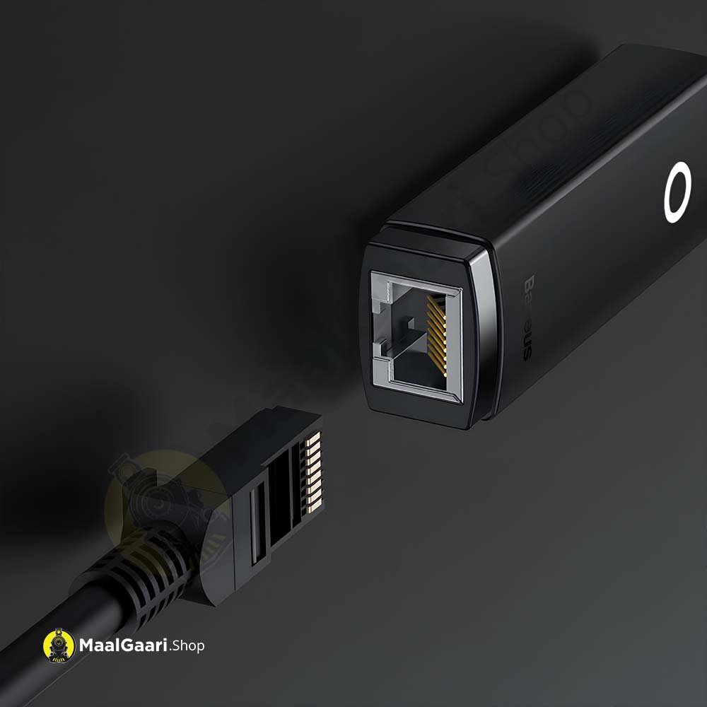 Smooth Connectivity Baseus Lite Series Ethernet Adapter Usb A To Rj45 Lan Port - Maalgaari.shop