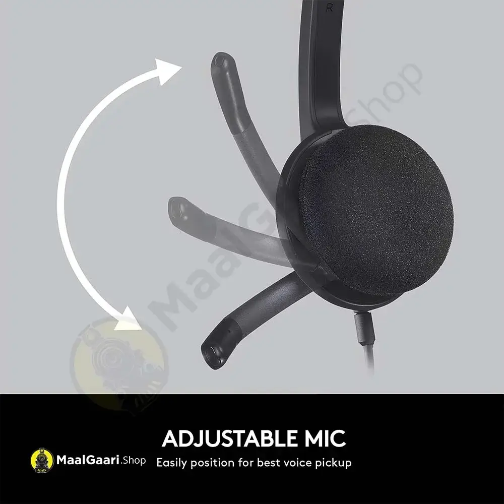 Adjustable Microphone H340 Logitech Headphone - Maalgaari.shop