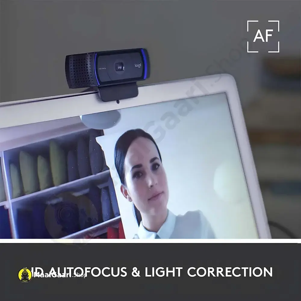 Auto Focus Logitech Webcame 1080P - Maalgaari.shop