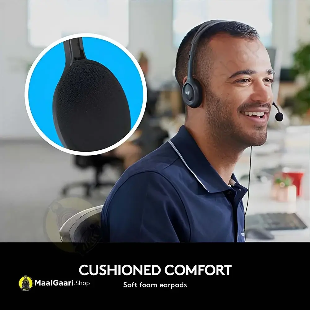 Confortable Logitech Single Pin Headphone - Maalgaari.shop