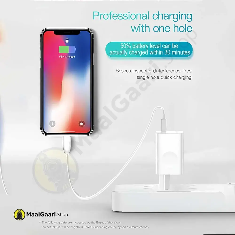 Fast And Reliable Charging Baseus Travel Cn Plug 24W Quick Charger - Maalgaari.shop