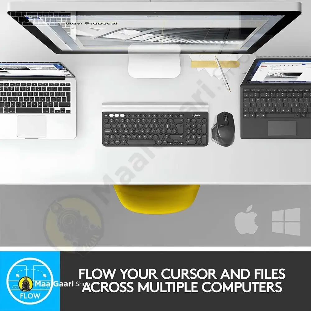 Flow Your Cursor And Files Across Multiple Computers Logitech Mx Master 2S Wireless Mouse - Maalgaari.shop