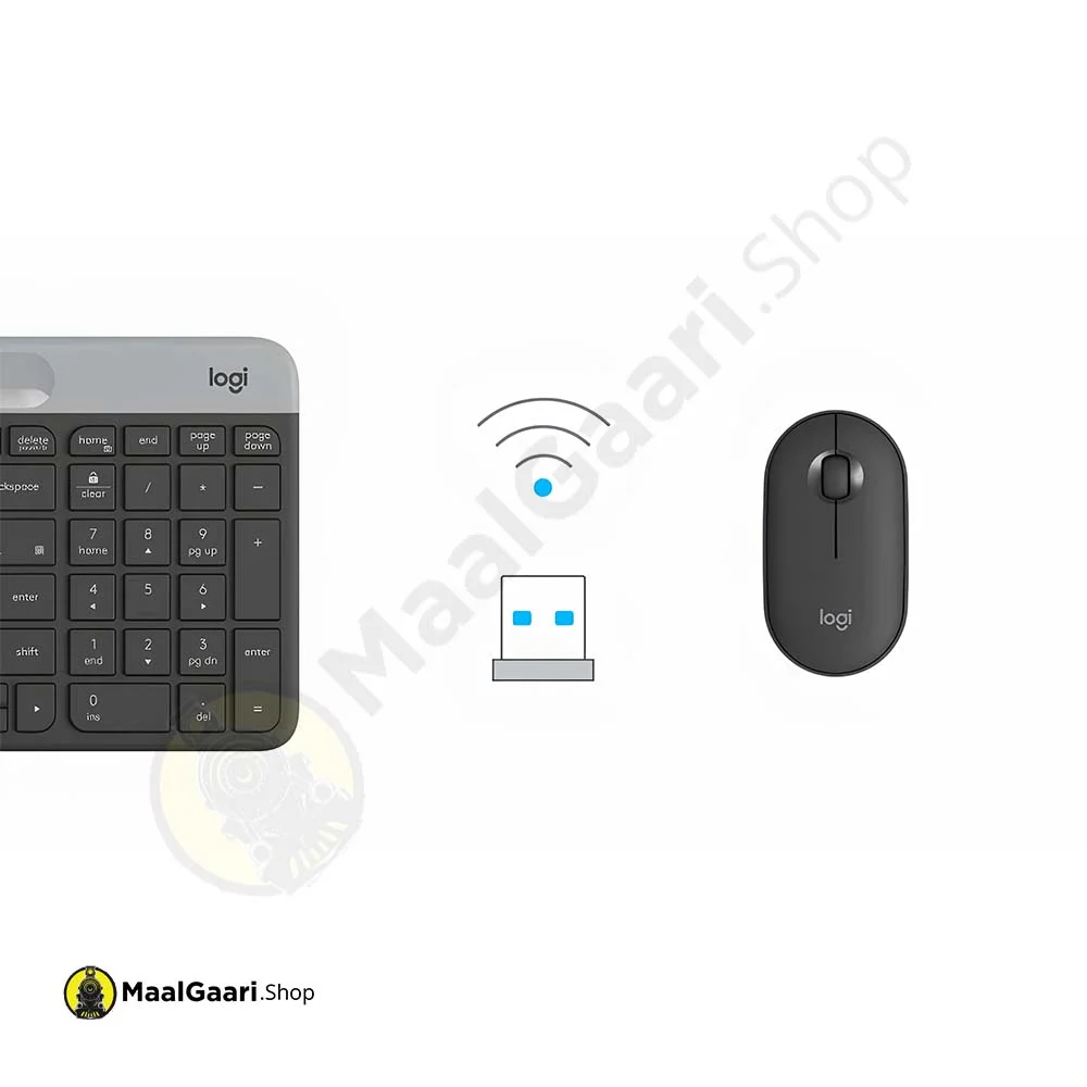 For Mouse And Keyboard Both Logitech Unifying Usb Receiver - MaalGaari.Shop