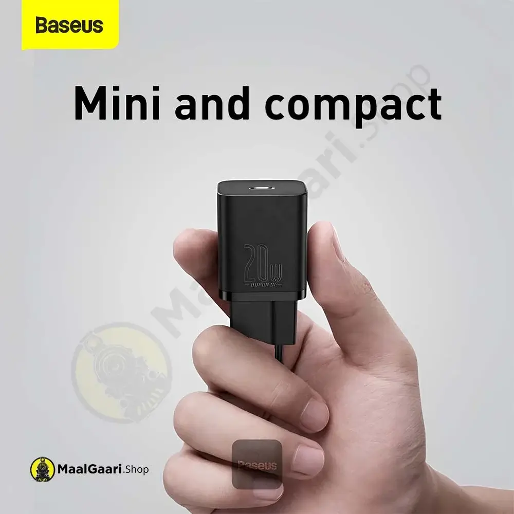 Mini And Compact Baseus Super Si 1c 20w Quick Charger - MaalGaari.Shop