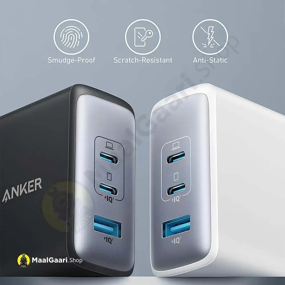 Sleek Finishing Anker 100 Watts Charger With 2 Meter Cable - Maalgaari.shop