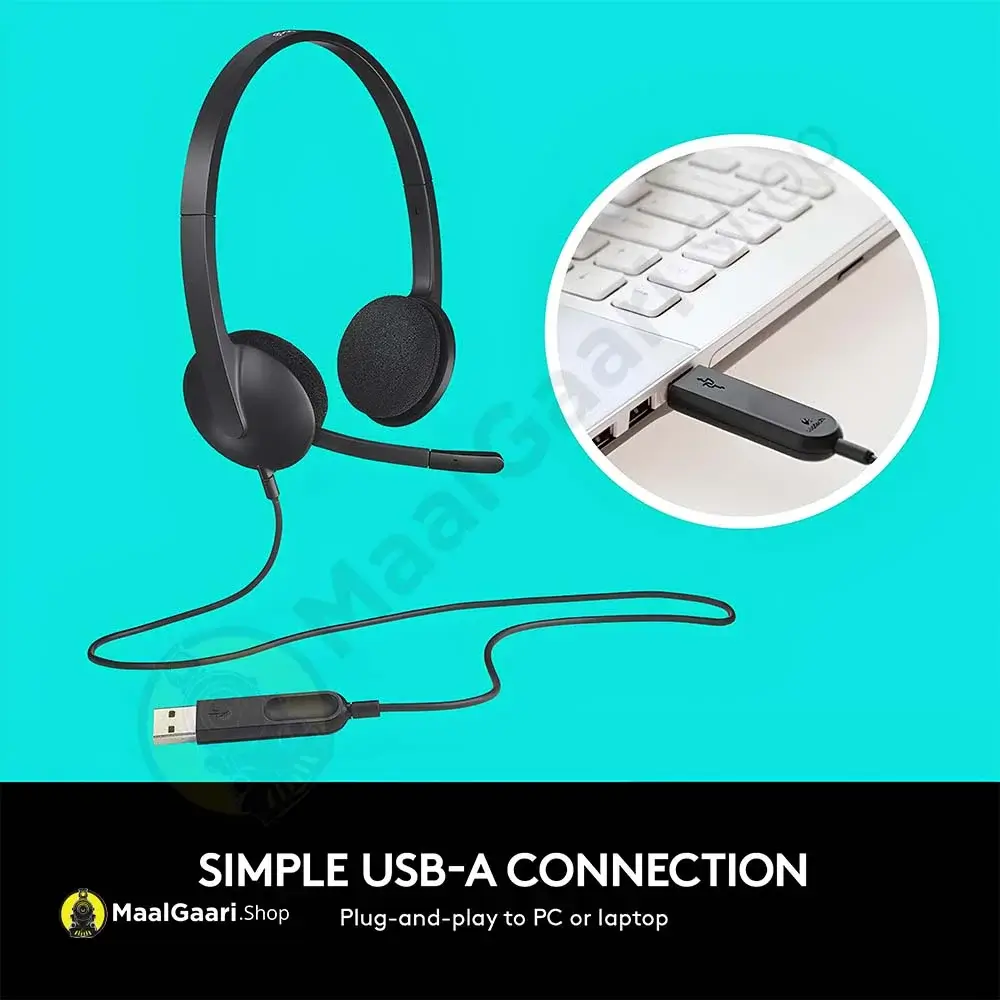 Usb Connector H340 Logitech Headphone - Maalgaari.shop