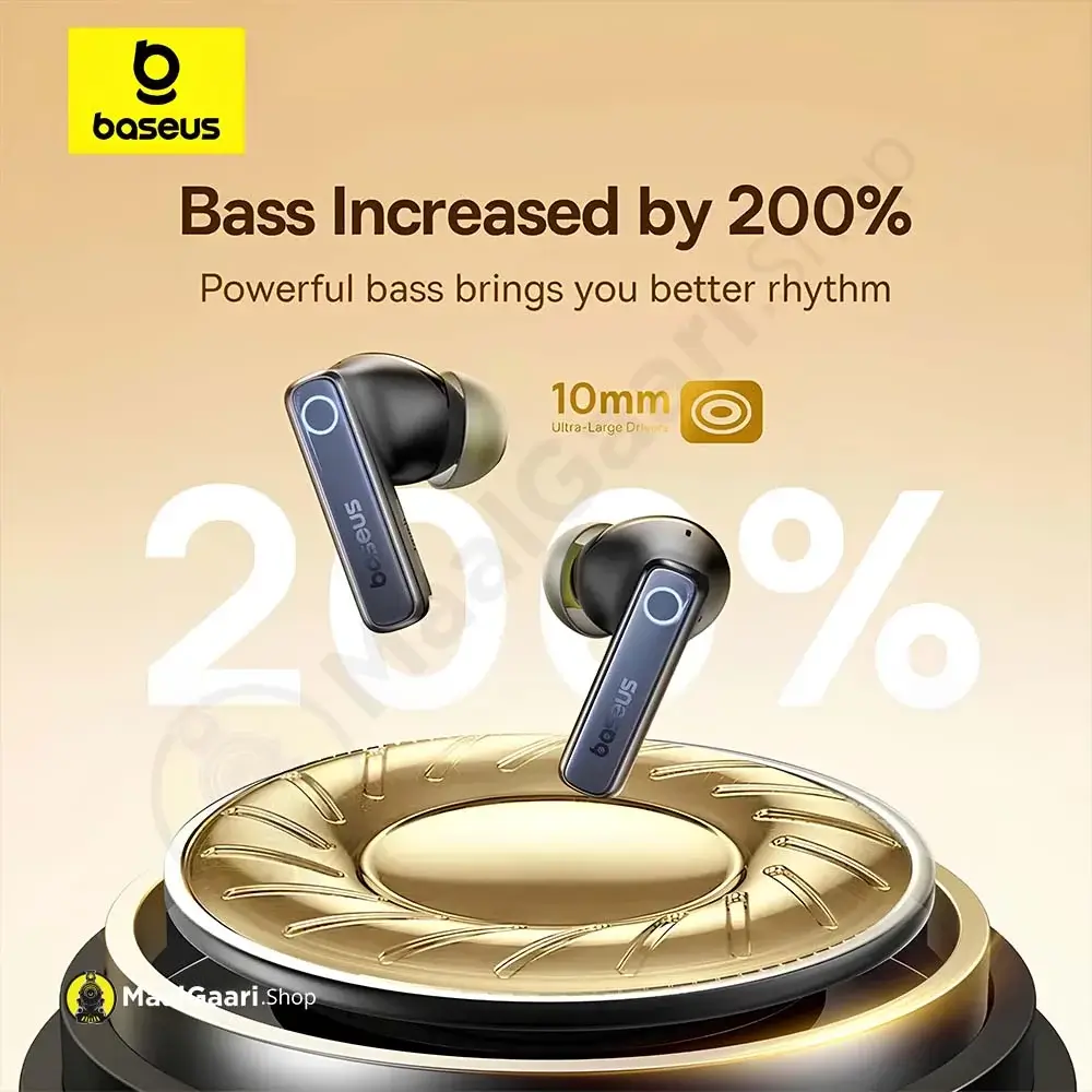 Bass Boosted 10Mm Driver Baseus Bowie 35 Anc Earbuds - Maalgaari.shop