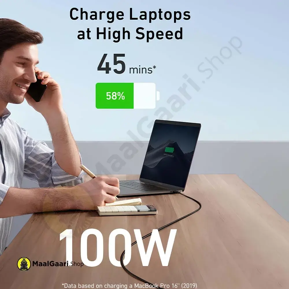 Charge Laptops At High Speed Anke 543 Usb C To Usb C Cable - Maalgaari.shop