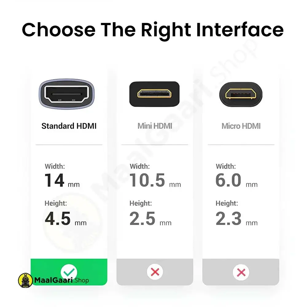 Choose The Right Interface Ugreen Hdmi 8K Female To Female Adapter 90592 - Maalgaari.shop