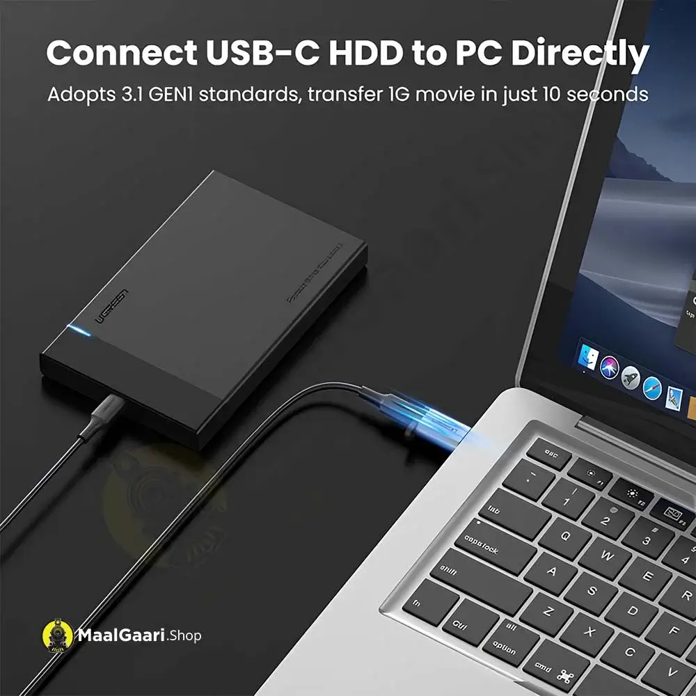 Connect Usb C To Hdd To Pc Directly Ugreen Usb A3.0 To Usb C Adapter 50533 - MaalGaari.Shop