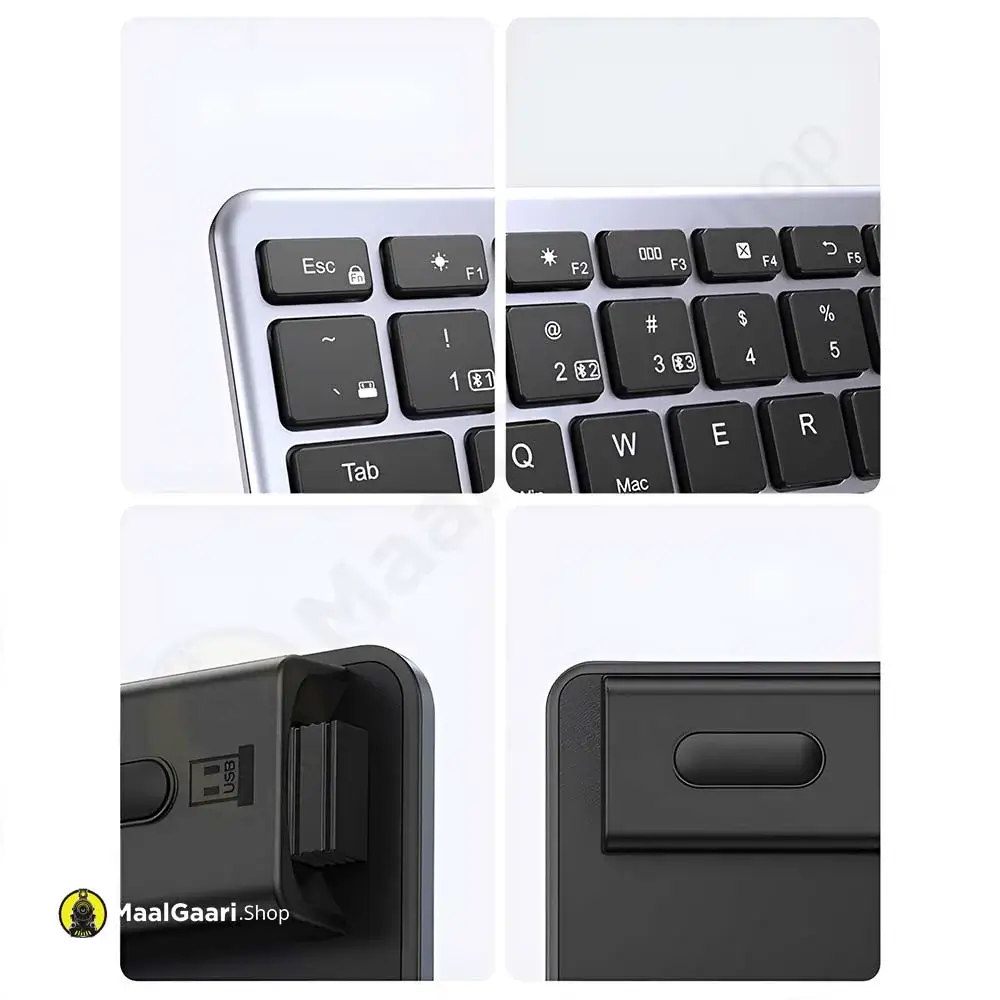 Easy To Connect Ugreen Ultra Slim Wireless Keyboard 15258 - MaalGaari.Shop