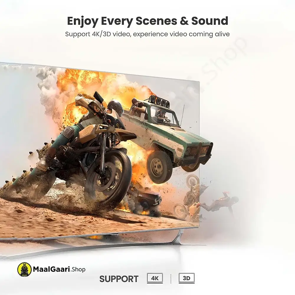 Enjoy Every Scenes And Sounds Ugreen 2In1 Out Hdmi Switcher 4K 60Hz - Maalgaari.shop