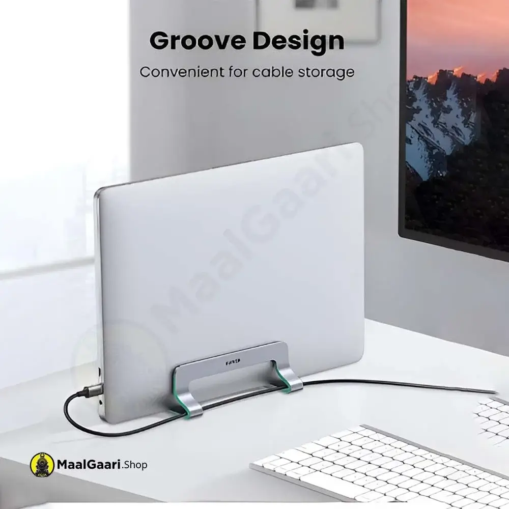 Groove Design Ugreen Vertival Laptop Stand Single Lot 20471 - MaalGaari.Shop