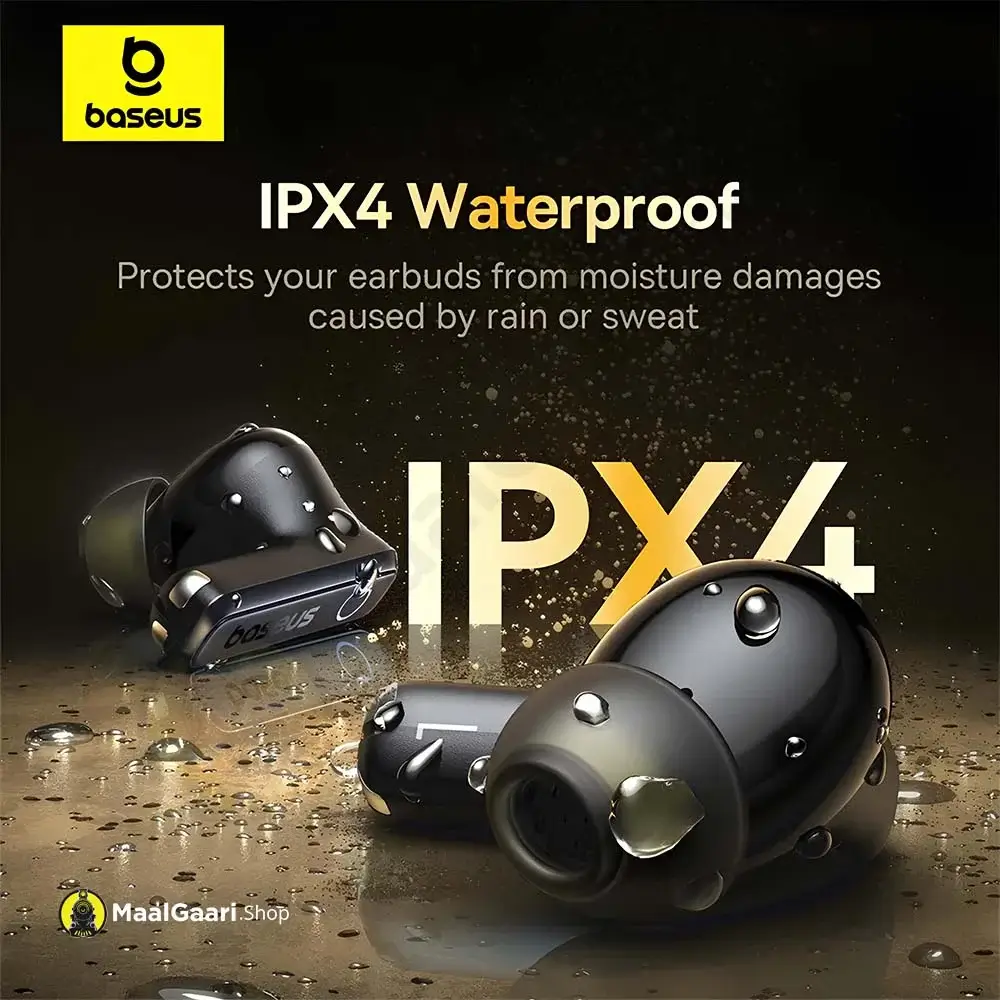 Ipx4 Waterproof Baseus Bowie 35 Anc Earbuds - Maalgaari.shop